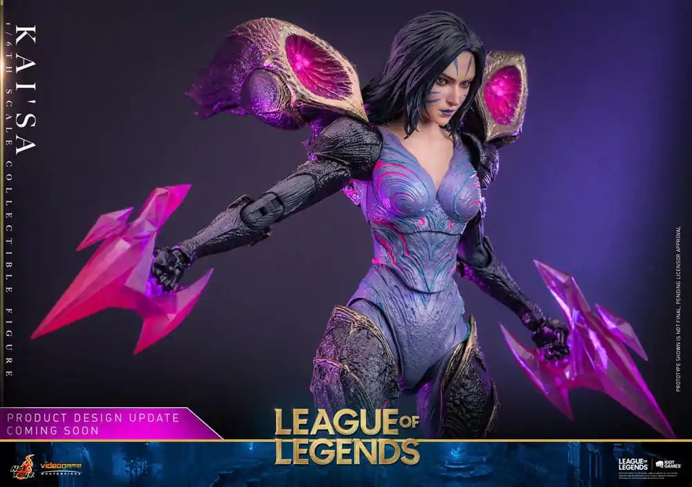 League of Legends arcydzieło gry wideo Figurka Akcji 1/6 Kai'Sa 29 cm zdjęcie produktu