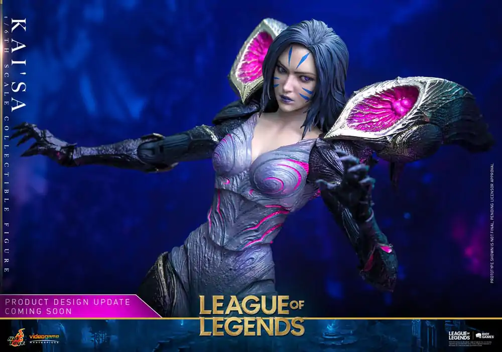 League of Legends arcydzieło gry wideo Figurka Akcji 1/6 Kai'Sa 29 cm zdjęcie produktu