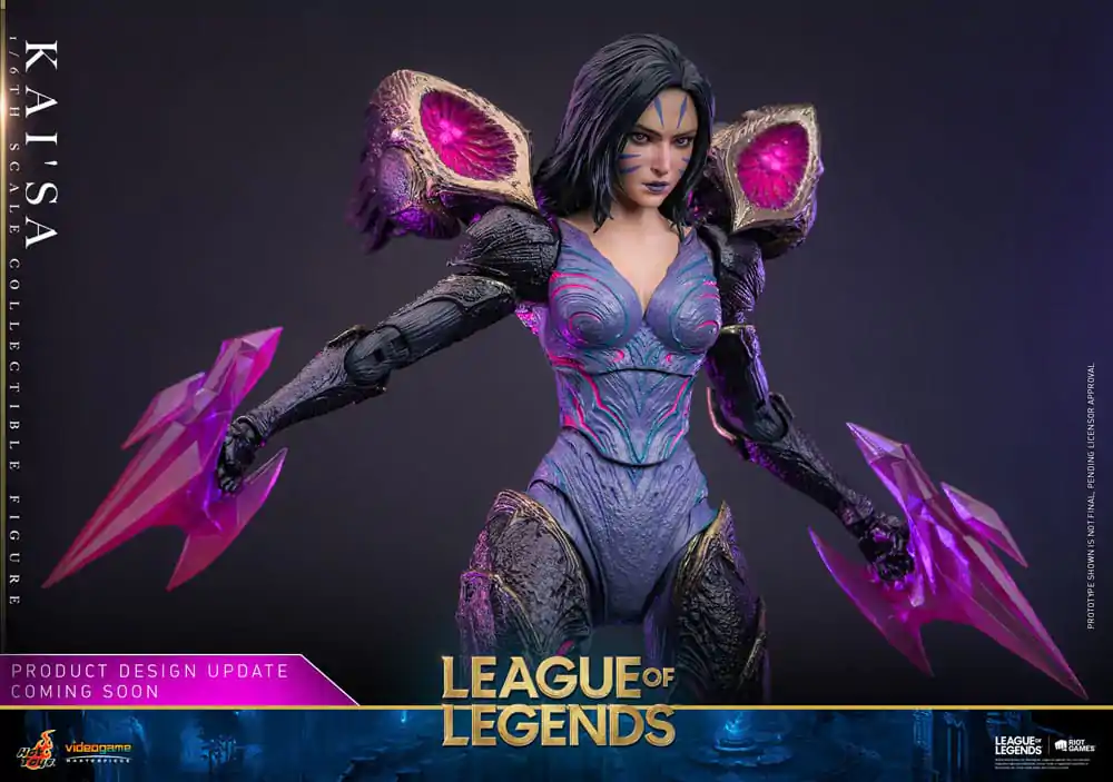 League of Legends arcydzieło gry wideo Figurka Akcji 1/6 Kai'Sa 29 cm zdjęcie produktu
