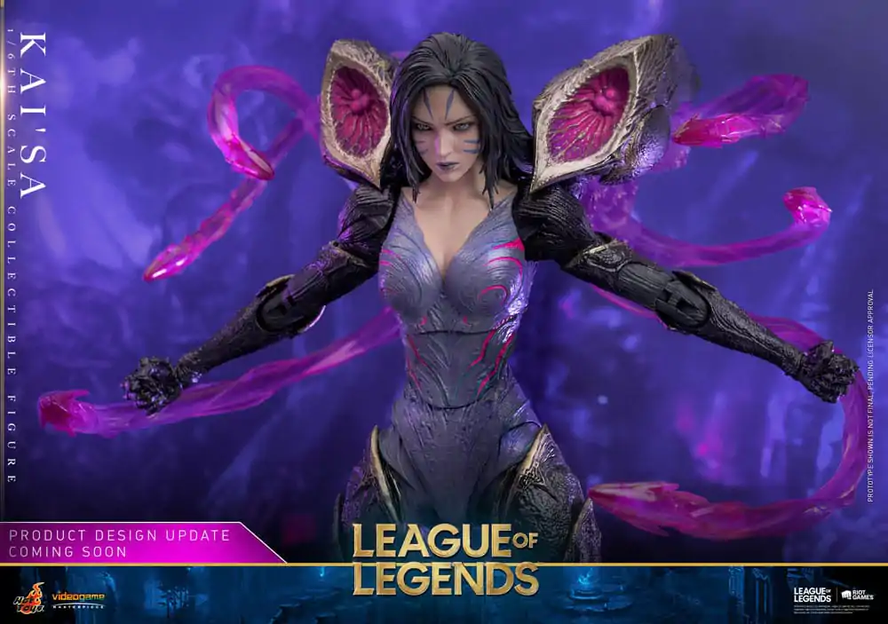 League of Legends arcydzieło gry wideo Figurka Akcji 1/6 Kai'Sa 29 cm zdjęcie produktu