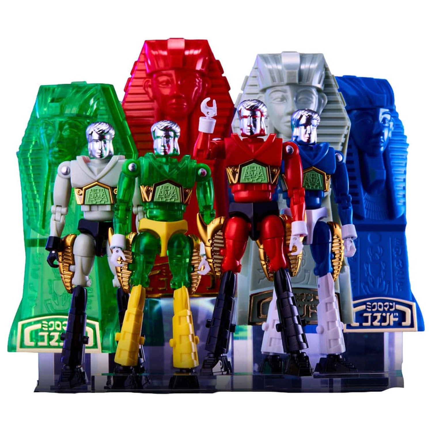 Legacysoul figurka akcji Microman Command No. 2 zestaw 4 szt. zdjęcie produktu