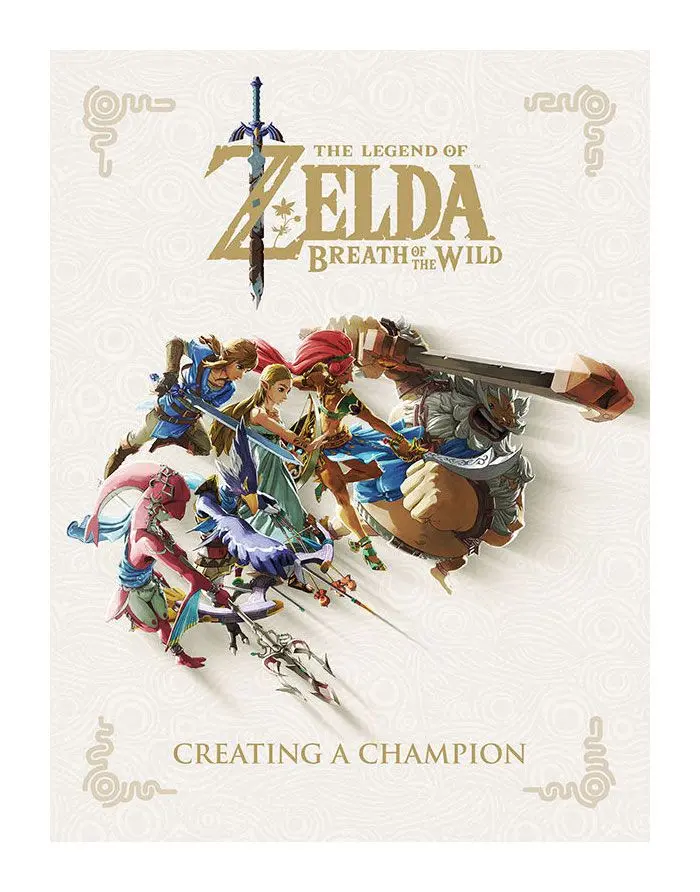 Legend of Zelda Breath of the Wild Art Book Creating A Champion - Album z Grafikami zdjęcie produktu