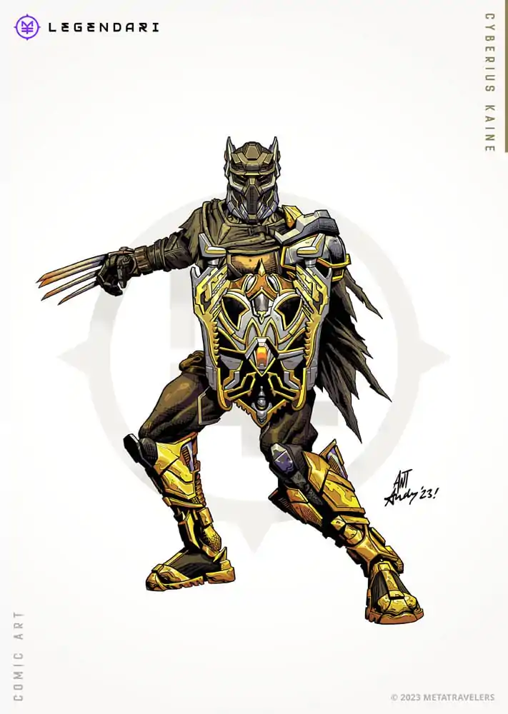Legendarna Figurka Akcji 1/10 Cyberius Kaine 18 cm zdjęcie produktu