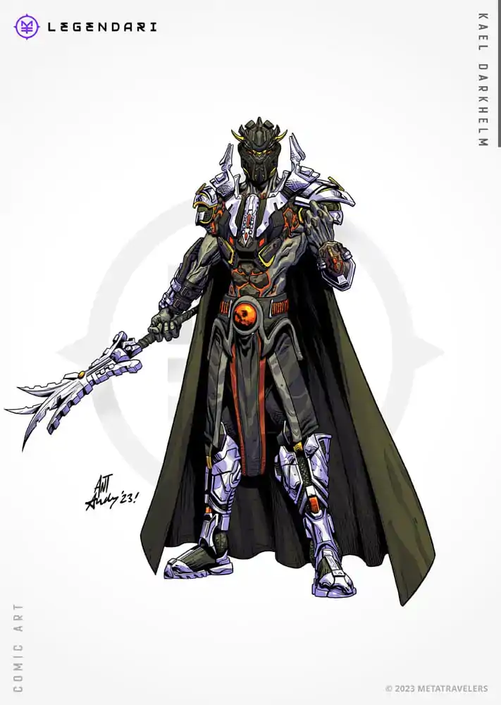 Legendarna Figurka Akcji 1/10 Kael Darkhelm 18 cm zdjęcie produktu
