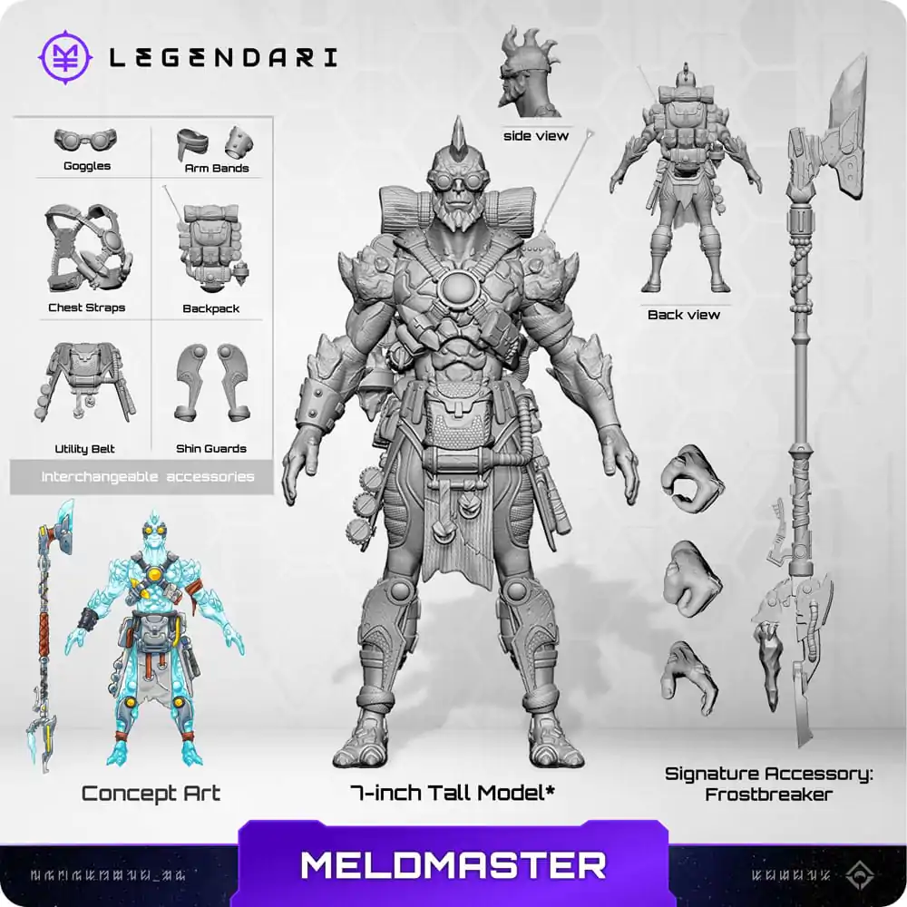 Legendarna Figurka Akcji 1/10 Meld Master 18 cm zdjęcie produktu