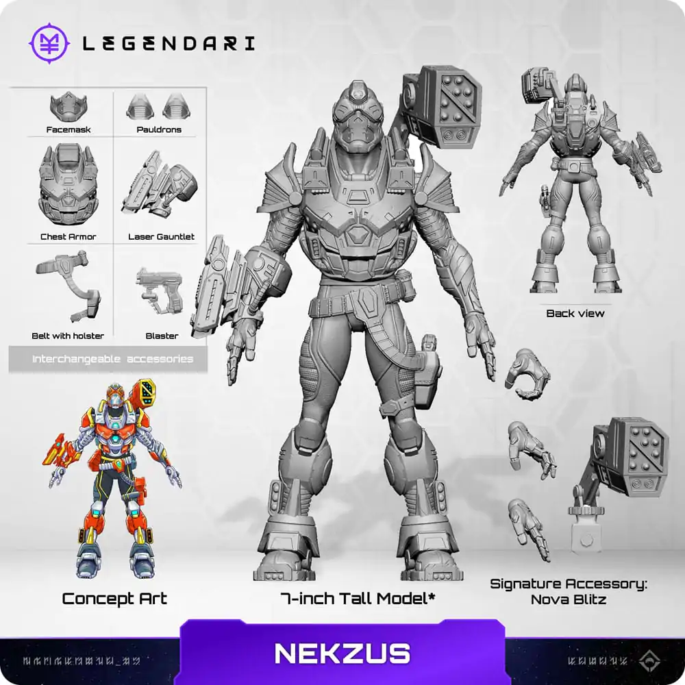 Legendarna Figurka Akcji 1/10 Nekzus 18 cm zdjęcie produktu