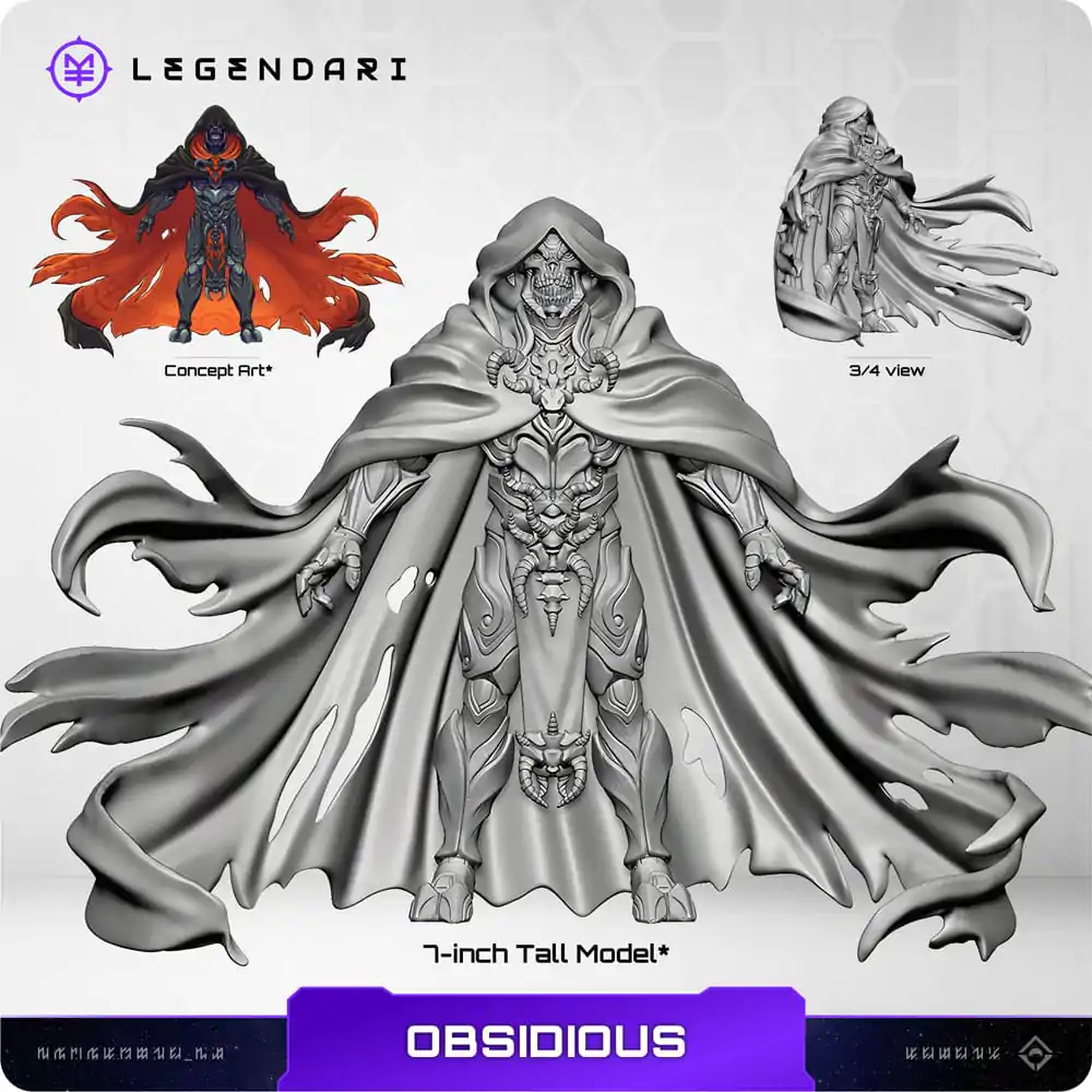 Legendarna Figurka Akcji 1/10 Obsidious 18 cm zdjęcie produktu