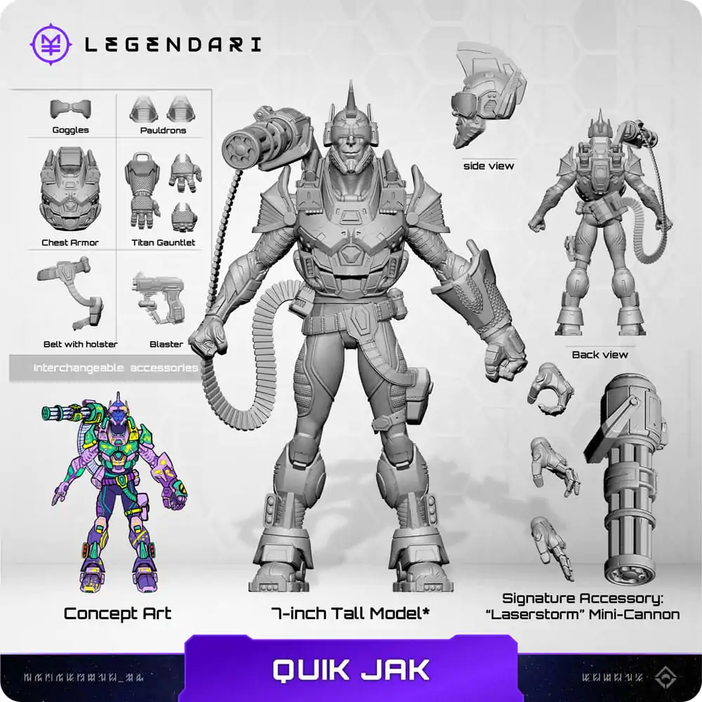 Legendarna Figurka Akcji 1/10 Quik Jak 18 cm zdjęcie produktu