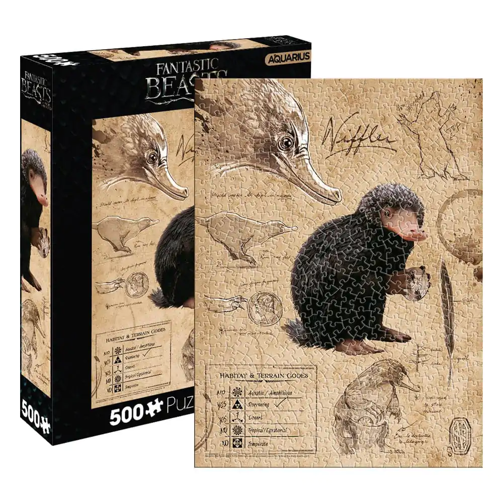 Fantastyczne Zwierzęta - Niffler Puzzle (500 elementów) zdjęcie produktu