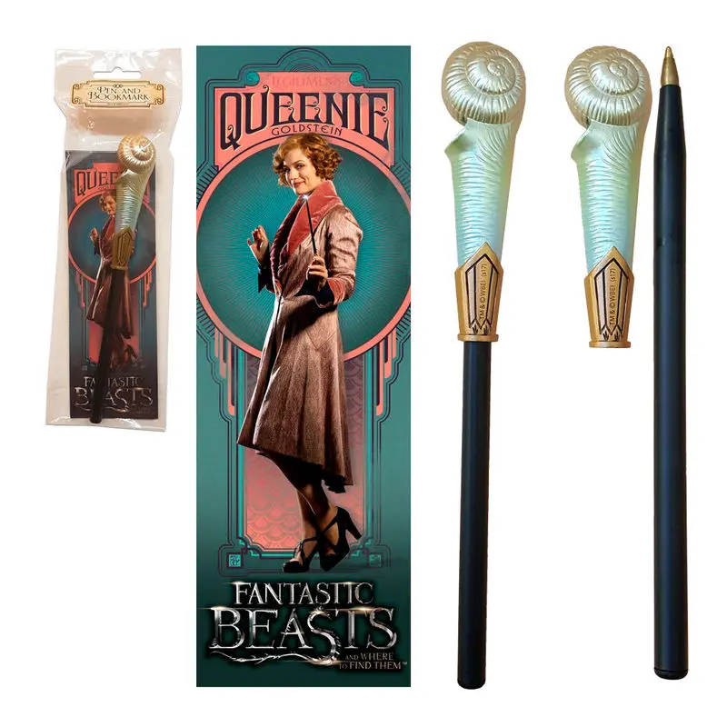 Fantastic Beasts Queenie Goldstein długopis różdżka i zakładka do książki zdjęcie produktu