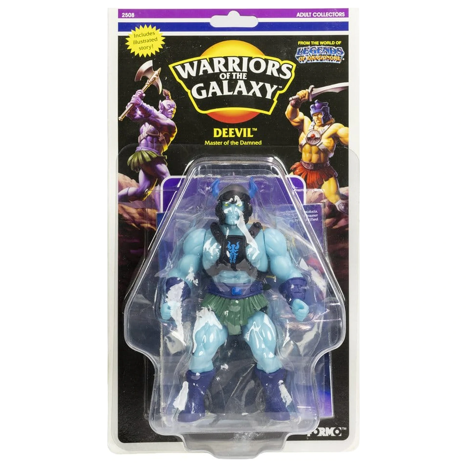 Legends of Dragonore: Warriors of the Galaxy Wave 3 Figurka Deevil (świecąca w ciemności) 14 cm zdjęcie produktu