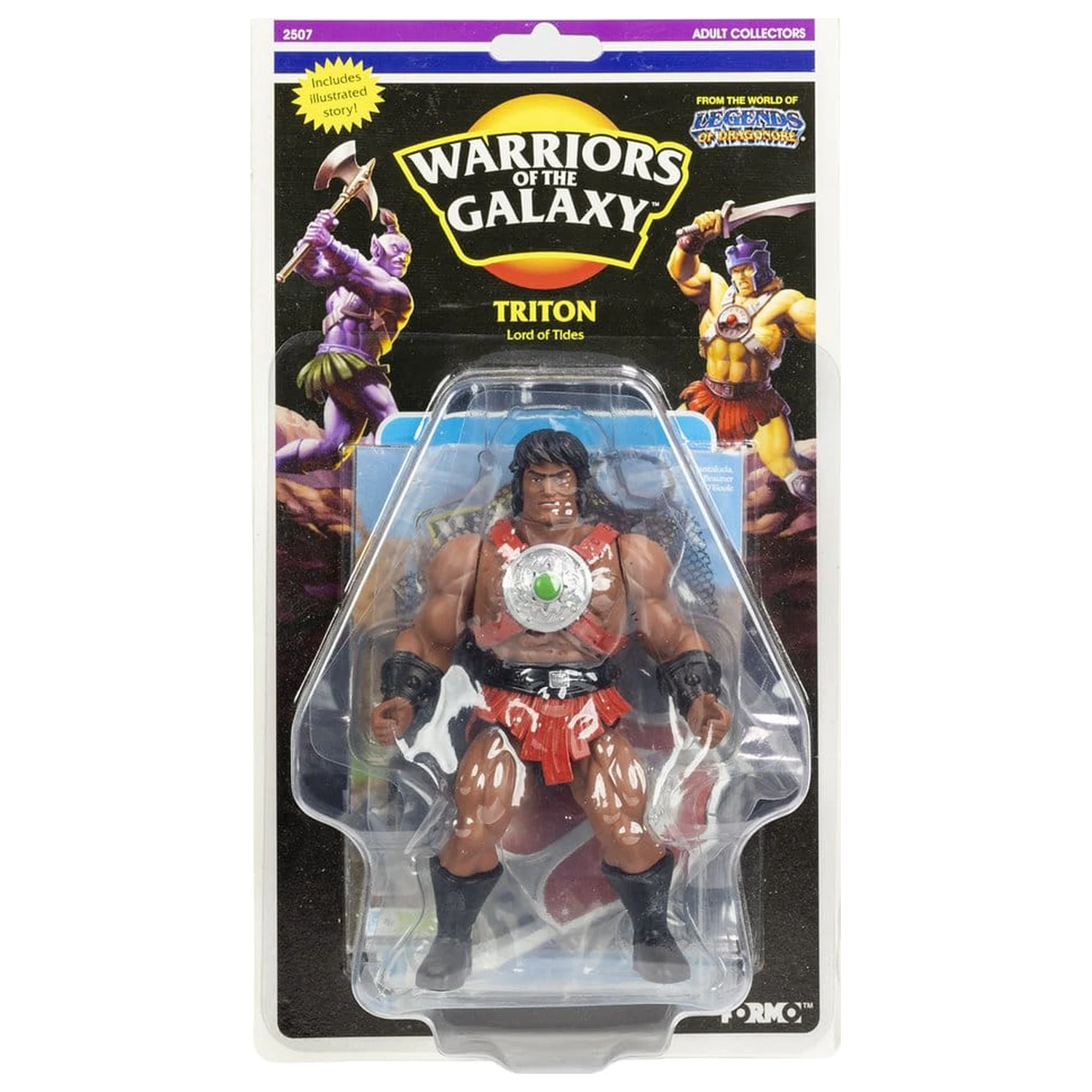 Legends of Dragonore: Warriors of the Galaxy Wave 3 Figurka akcji Triton 14 cm zdjęcie produktu