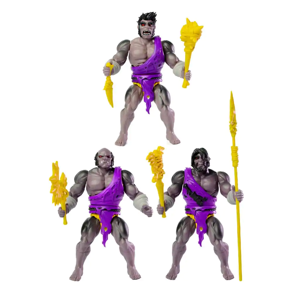 Legends of Dragonore Wave 2: Dragon Hunt Action Figure 3-Pak Brukteror Cave Men 14 cm zdjęcie produktu