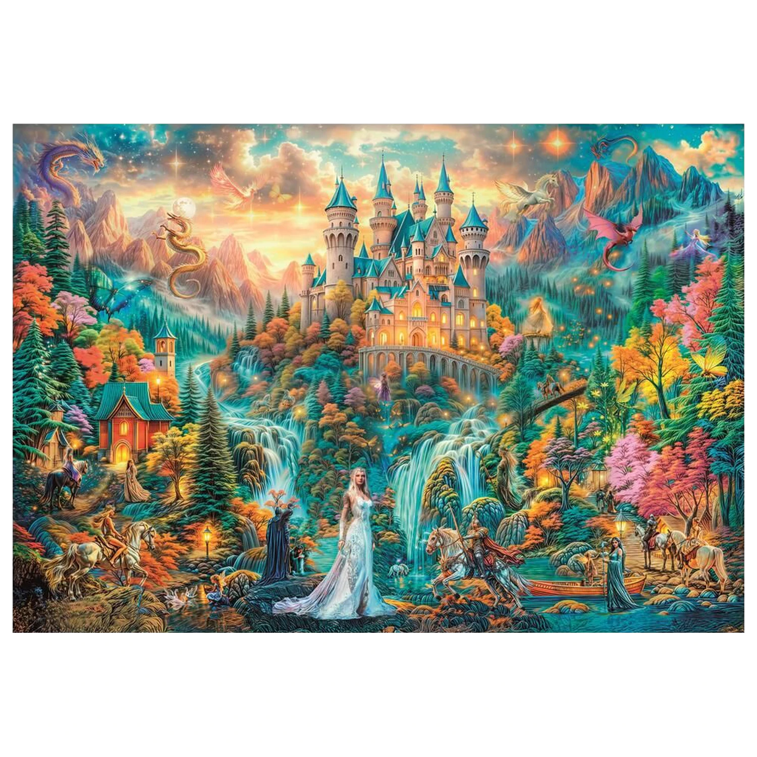 Legends Of The Hidden Realm puzzle 2000 elementów zdjęcie produktu