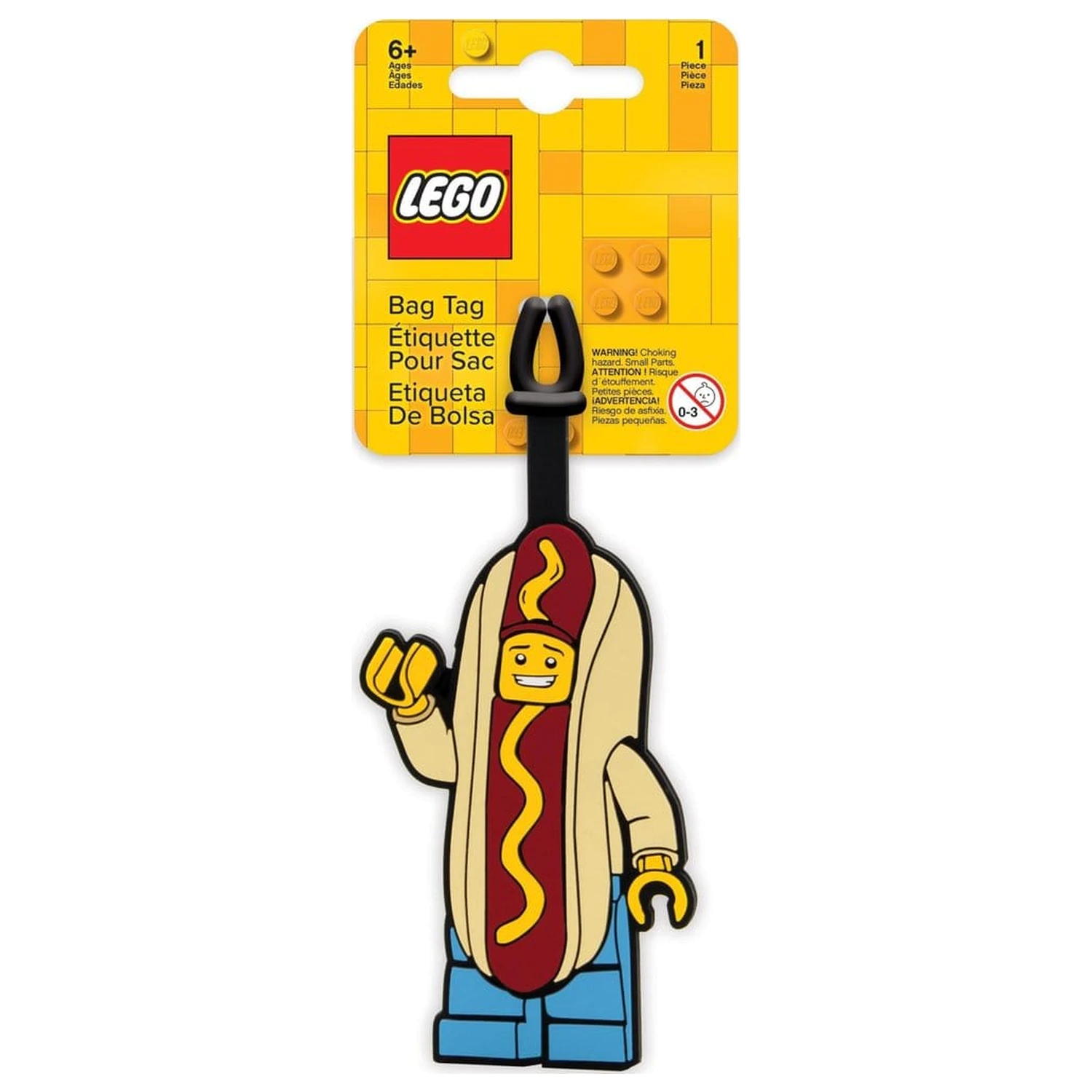 Lego Bag Charm Hot Dog Guy  zdjęcie produktu