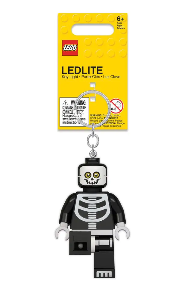 LEGO Classic Brelok z Podświetlanym Szkieletem 8 cm zdjęcie produktu