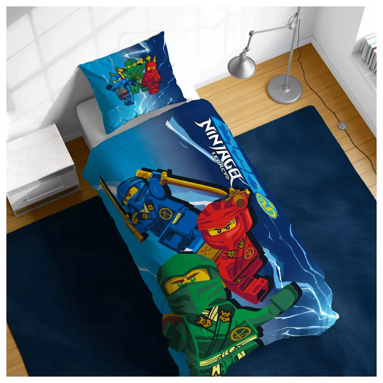Lego Dragons Rising Poszewka na kołdrę dla dzieci i przedszkolaków zdjęcie produktu