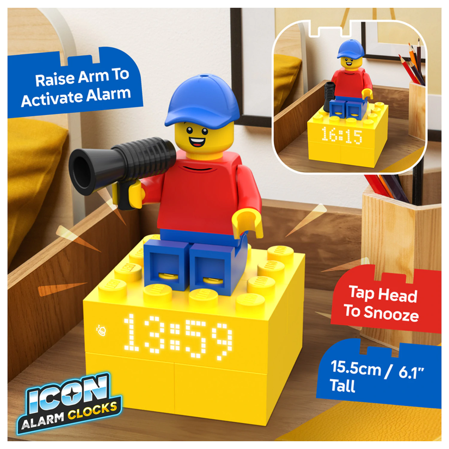 LEGO Budzik 15 cm zdjęcie produktu