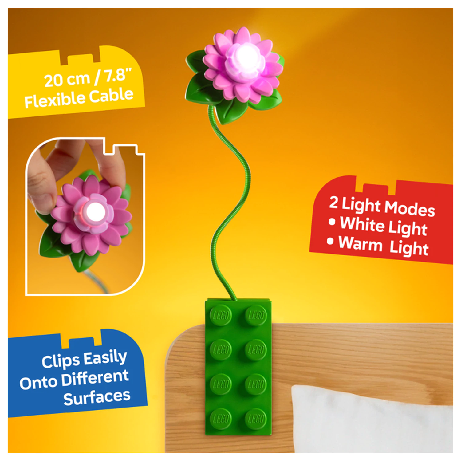 LEGO Flower Book Light 20cm zdjęcie produktu