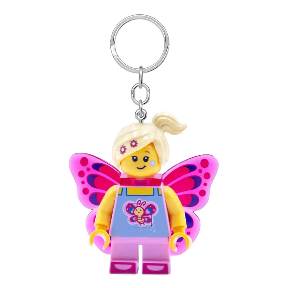 LEGO Iconic Light-Up Brelok Breloczek Motyl Dziewczynka 8 cm zdjęcie produktu