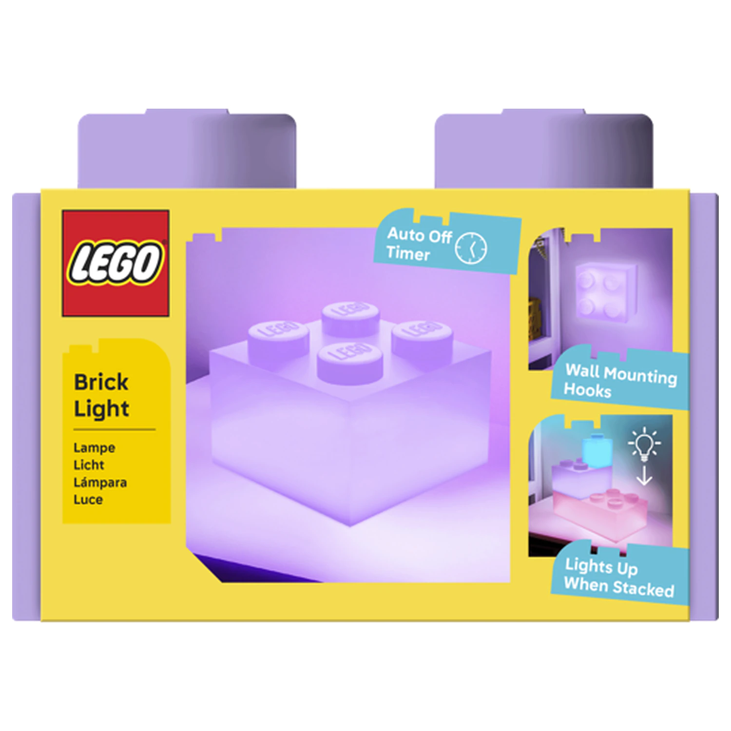 LEGO Lilac 2x2 cegła Light 15x15cm zdjęcie produktu