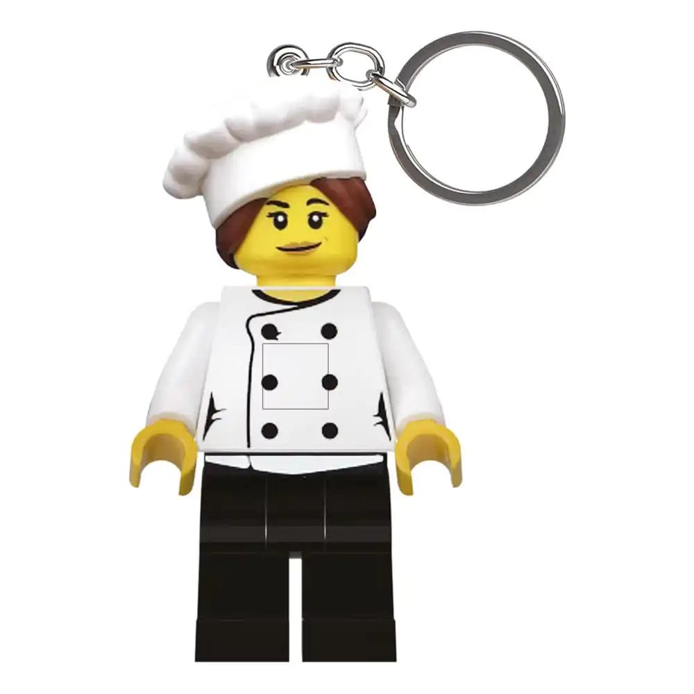 LEGO Minifigurki Brelok Świecący Szef Kuchni Gourmet 8 cm zdjęcie produktu