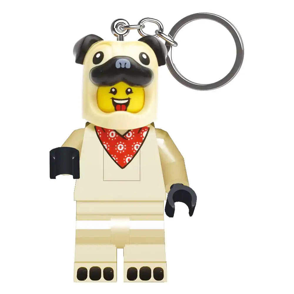 LEGO Minifigurki Brelok z Podświetleniem Mops 8 cm zdjęcie produktu