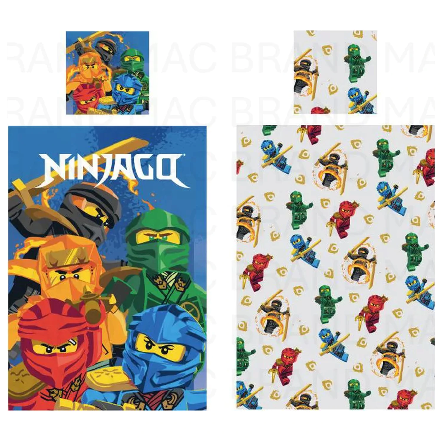 Lego Ninjago Sanctuary dziecięca, przedszkolna poszwa na kołdrę zdjęcie produktu
