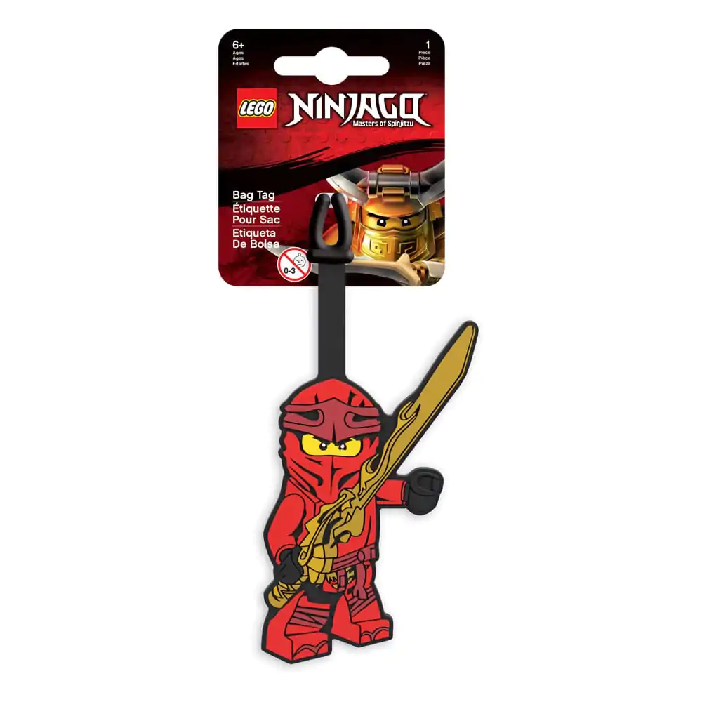 LEGO Ninjago Bagażowa zawieszka/identyfikator Kai 9 cm zdjęcie produktu