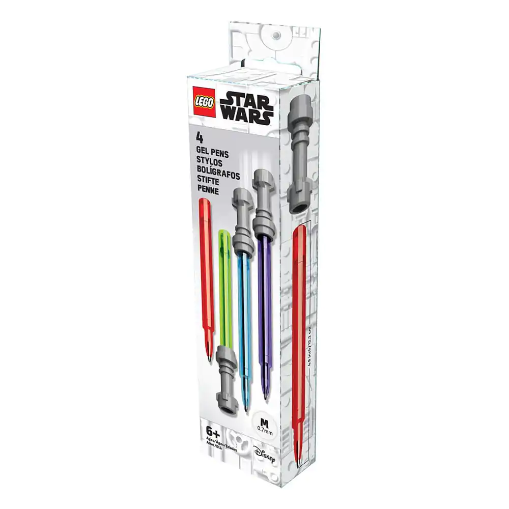 LEGO Star Wars Gel Pens Zestaw 4 Długopisów Żelowych Lightsaber zdjęcie produktu