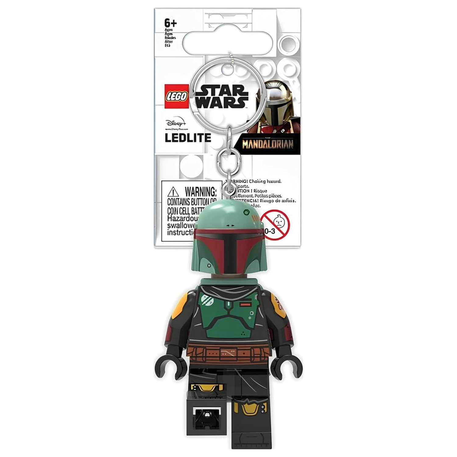Lego Star Wars The Mandalorian Boba Fett brelok latarka zdjęcie produktu
