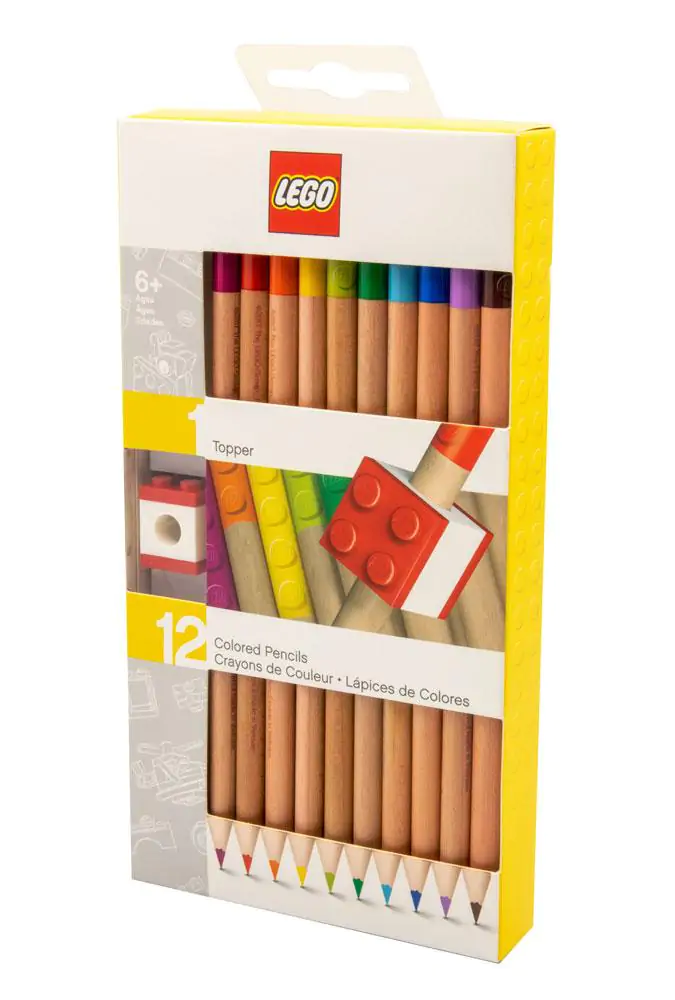 LEGO Nakładki na Kolorowe Ołówki, Zestaw 12 sztuk zdjęcie produktu