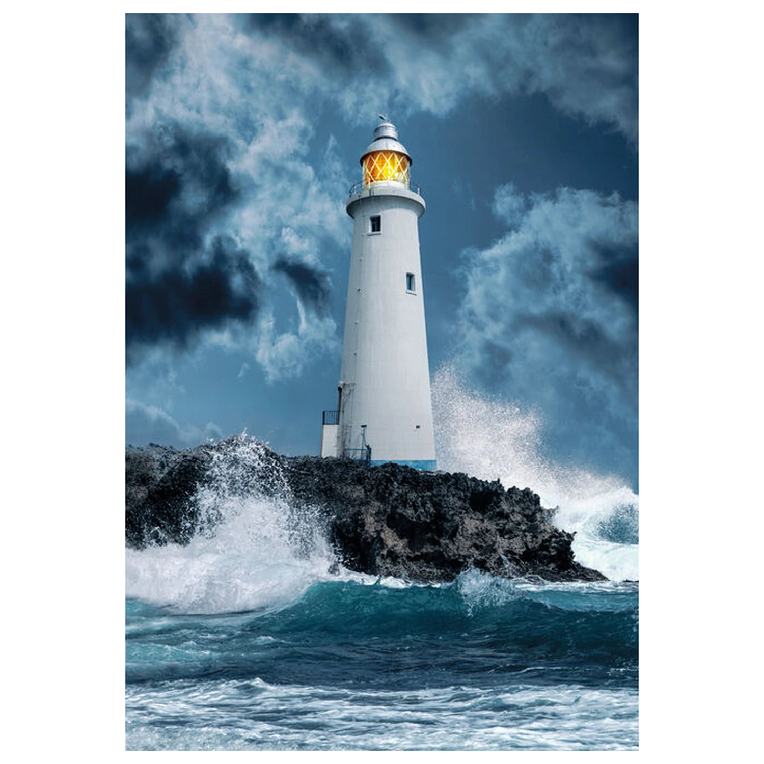 Lightouse in the Storm puzzle 1000 sztuk zdjęcie produktu