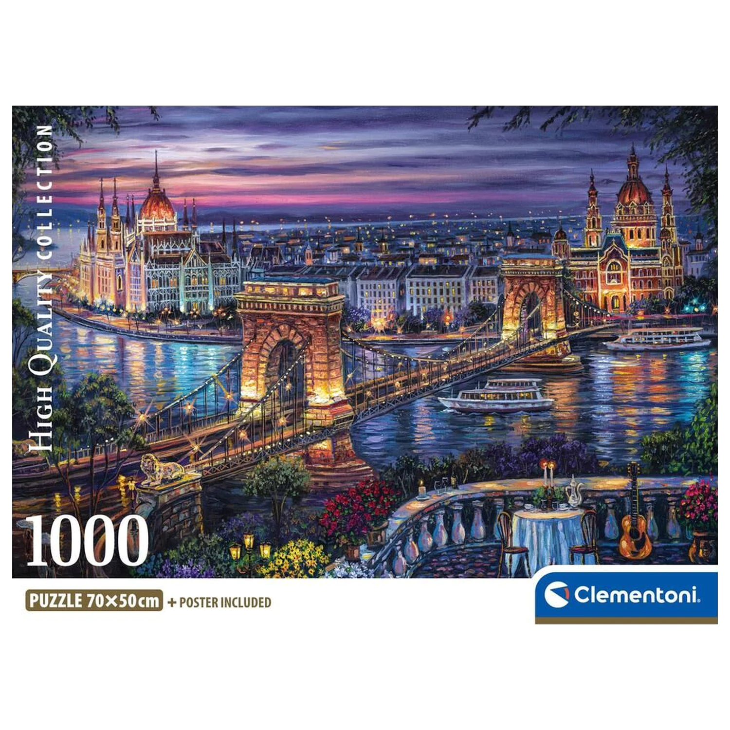 Lights Of The Danube puzzle 1000 elementów zdjęcie produktu