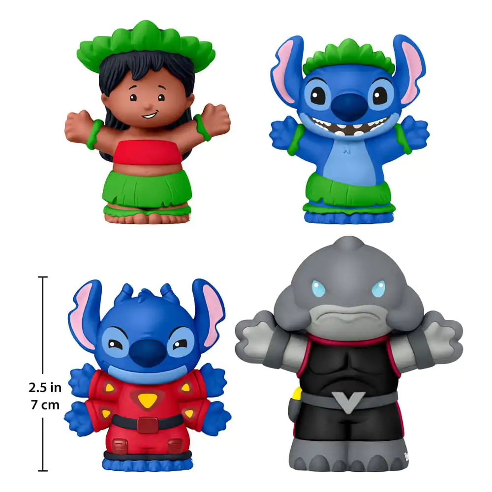 Lilo & Stich Fisher-Price Little People Collector Mini Figurki 4-Pack 7 cm zdjęcie produktu