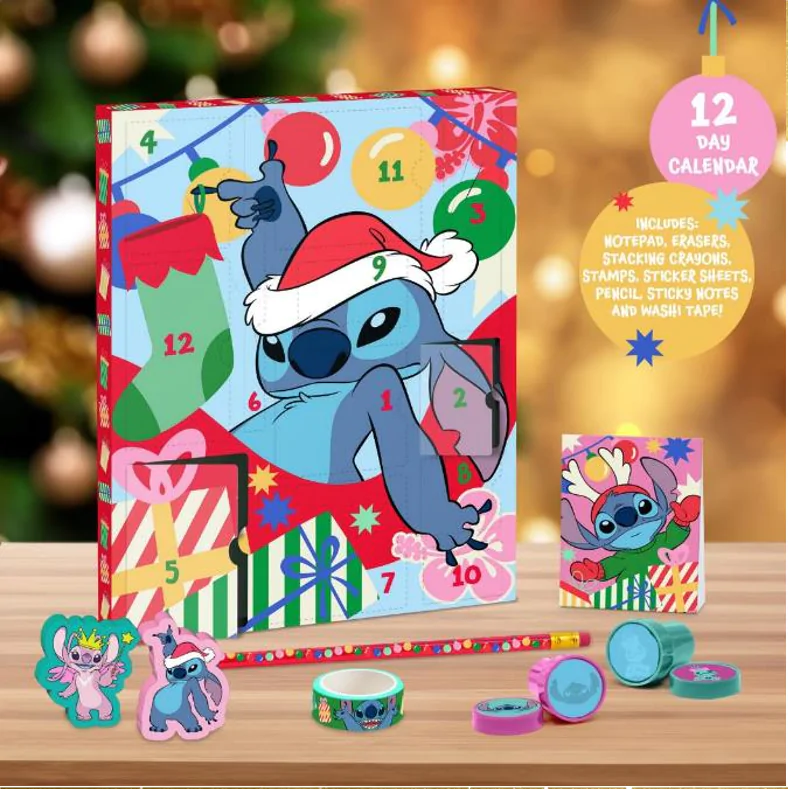 LILO & STITCH Stationery 12 Day Kalendar Adwentowy [USZKODZONE OPAKOWANIE] zdjęcie produktu