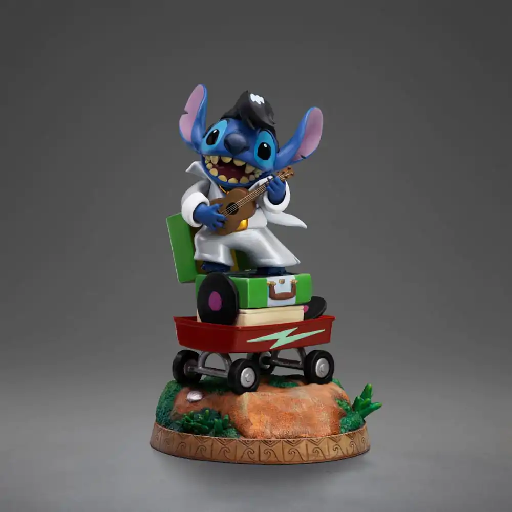 Lilo & Stitch Art Scale Statue 1/10 Stitch King of Rock Statua 17 cm zdjęcie produktu