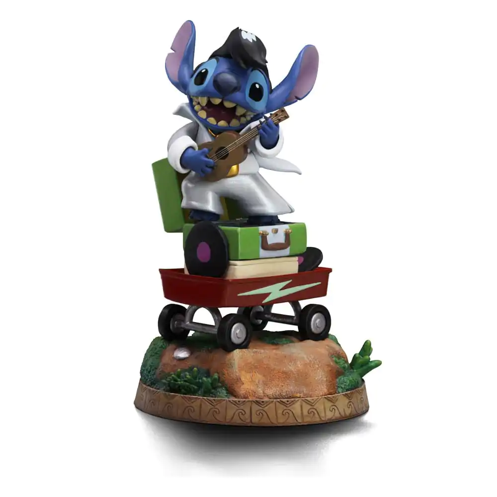 Lilo & Stitch Art Scale Statue 1/10 Stitch King of Rock Statua 17 cm zdjęcie produktu