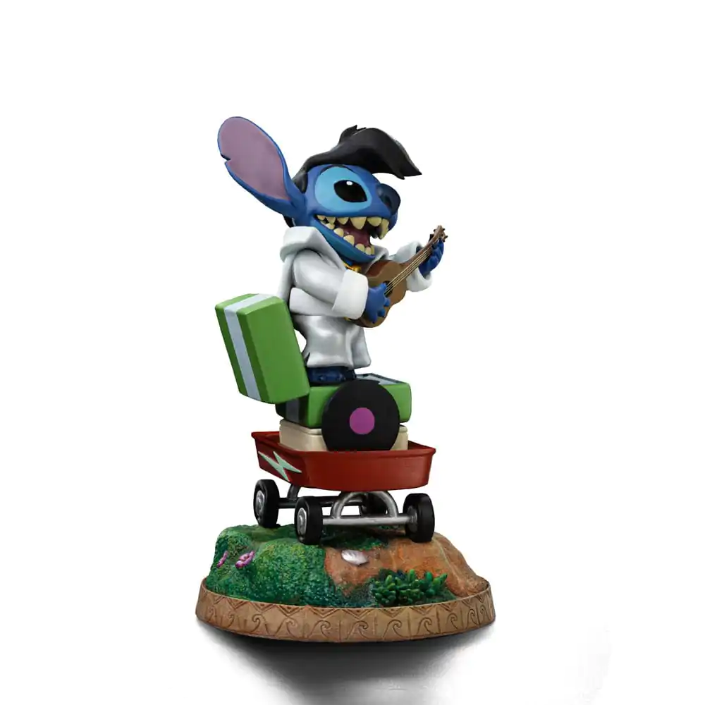 Lilo & Stitch Art Scale Statue 1/10 Stitch King of Rock Statua 17 cm zdjęcie produktu