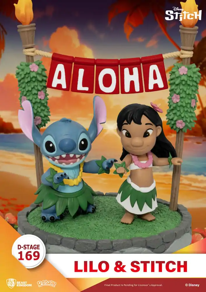 Lilo & Stitch D-Stage Diorama PVC Lilo & Stitch 16 cm zdjęcie produktu