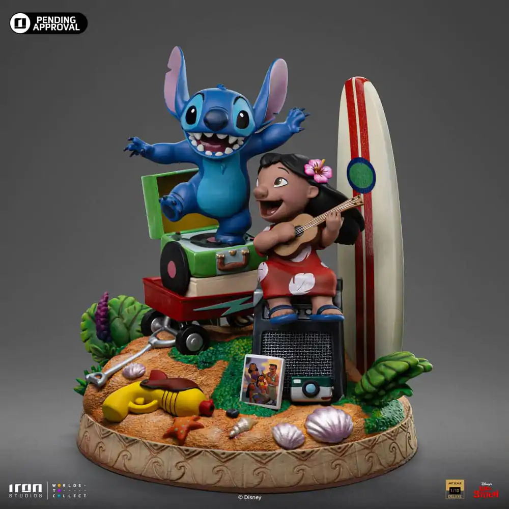 Lilo & Stitch Deluxe Art Scale Statue 1/10 Lilo & Stitch 20 cm Statua zdjęcie produktu