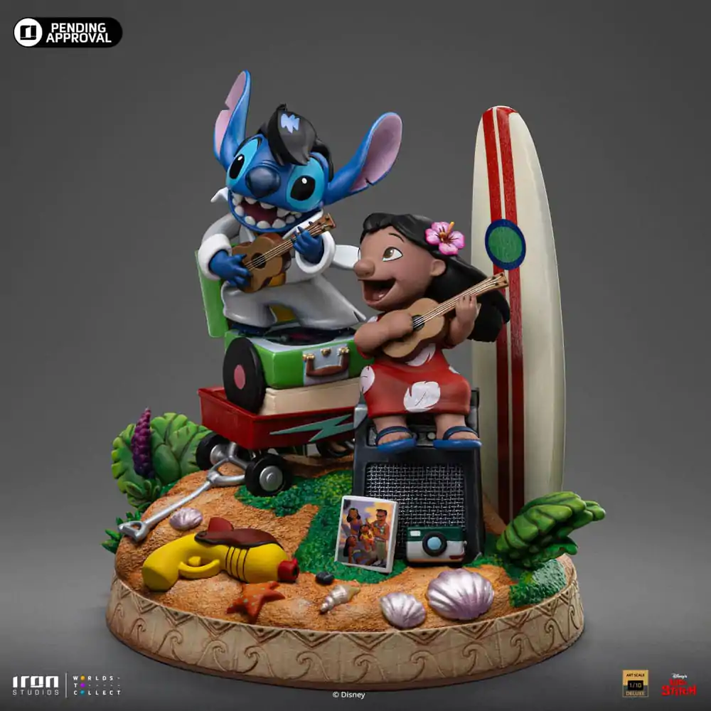 Lilo & Stitch Deluxe Art Scale Statue 1/10 Lilo & Stitch 20 cm Statua zdjęcie produktu