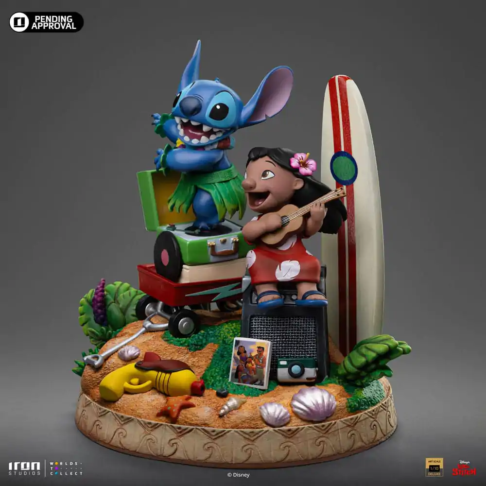 Lilo & Stitch Deluxe Art Scale Statue 1/10 Lilo & Stitch 20 cm Statua zdjęcie produktu