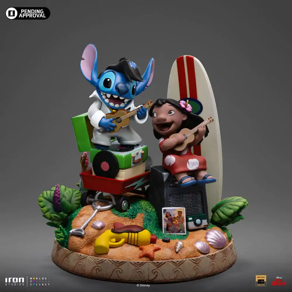 Lilo & Stitch Deluxe Art Scale Statue 1/10 Lilo & Stitch 20 cm Statua zdjęcie produktu