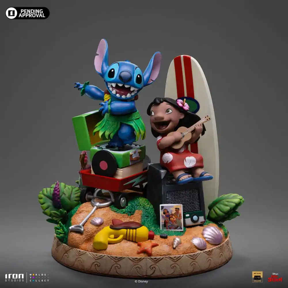 Lilo & Stitch Deluxe Art Scale Statue 1/10 Lilo & Stitch 20 cm Statua zdjęcie produktu