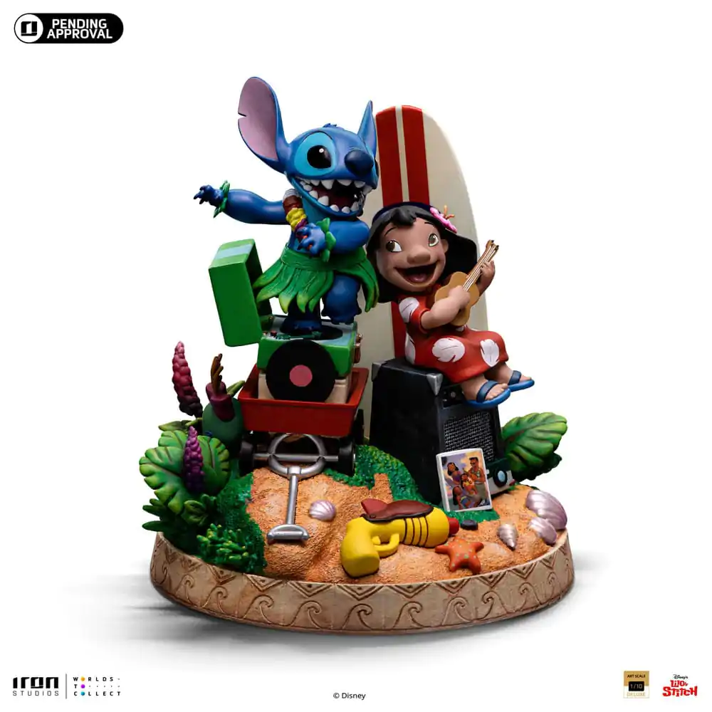 Lilo & Stitch Deluxe Art Scale Statue 1/10 Lilo & Stitch 20 cm Statua zdjęcie produktu