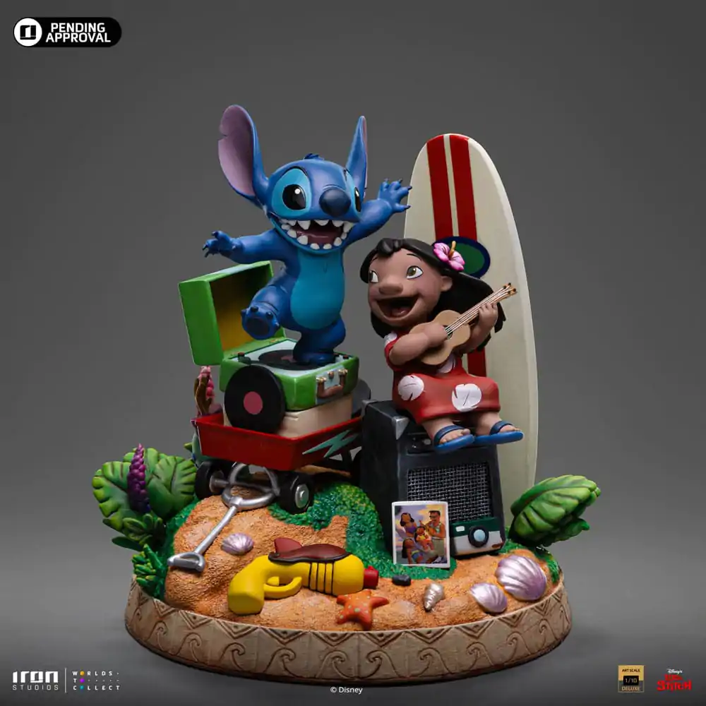 Lilo & Stitch Deluxe Art Scale Statue 1/10 Lilo & Stitch 20 cm Statua zdjęcie produktu