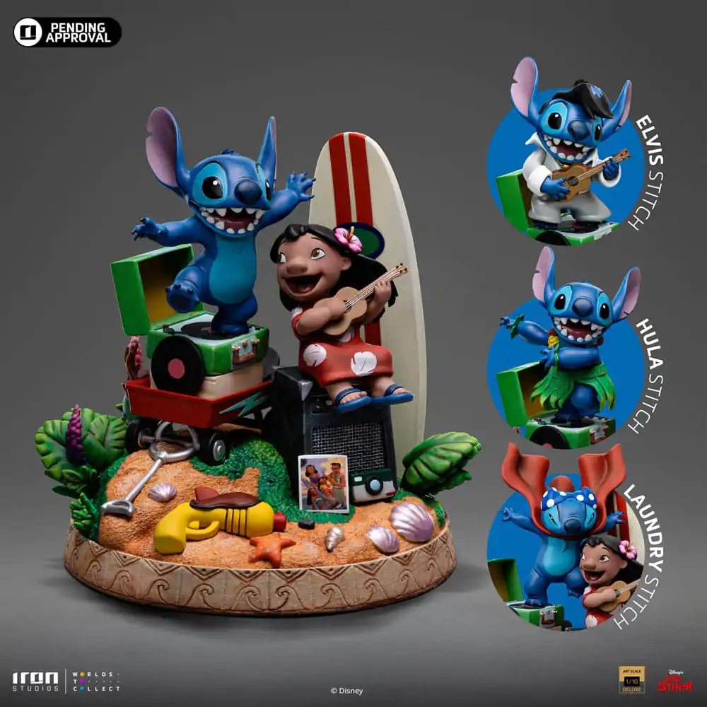 Lilo & Stitch Deluxe Art Scale Statue 1/10 Lilo & Stitch 20 cm Statua zdjęcie produktu