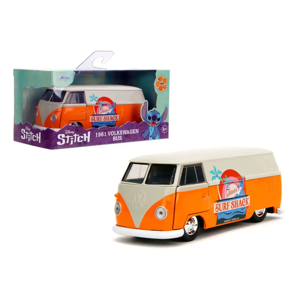 Lilo & Stitch Diecast Model 1/32 1961 VW Bus Stitch - Model odlewany zdjęcie produktu