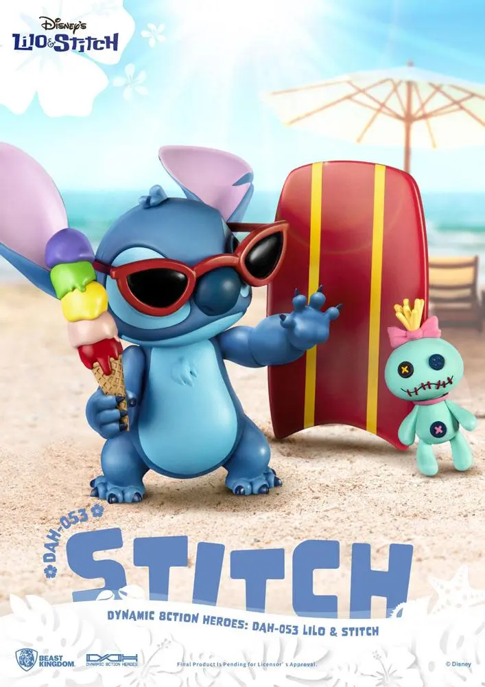 Lilo & Stitch Dynamic 8ction Heroes Figurka Akcji 1/9 Stitch 18 cm zdjęcie produktu